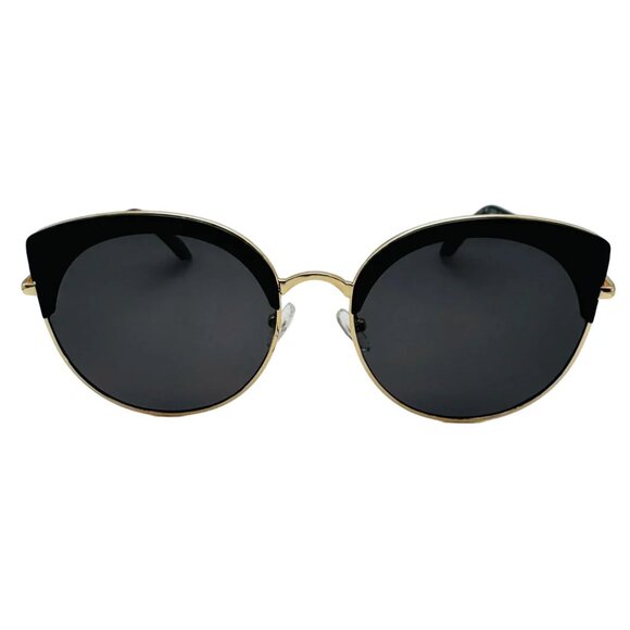 Sunglass Sanctuary Accessories - 7025 | Black Accented Cateye Sunglasses